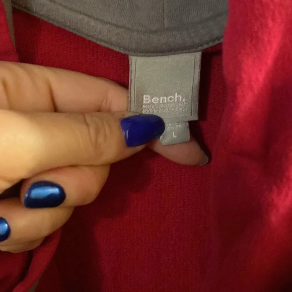 Buckle Bench hot pink tunic. Size large - Picture 3 of 3